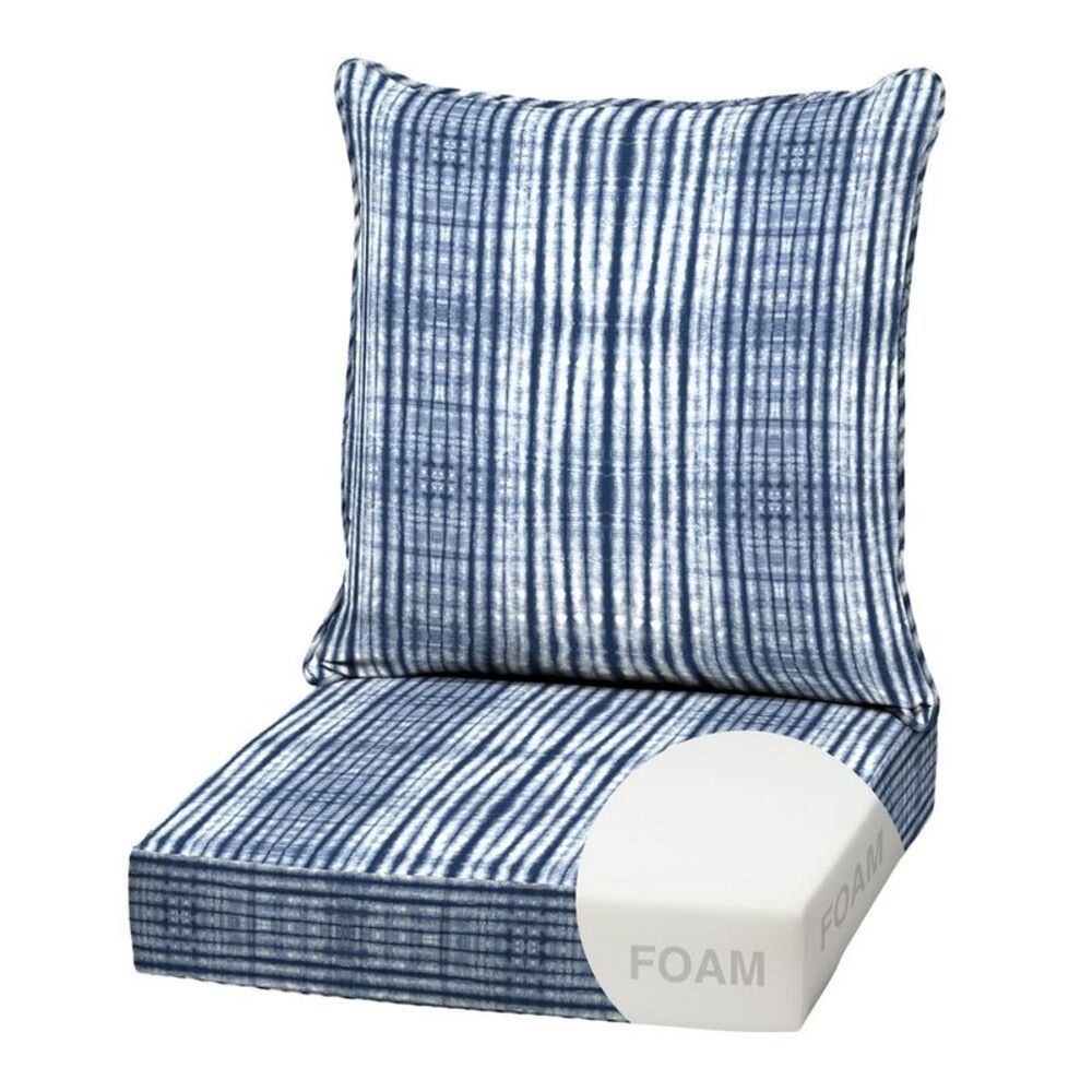 Arden -  Outdoor Foam Deep Seat Cushion Set, 22 in x  Deep